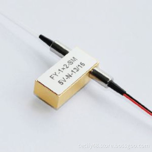 1x2T Mechanical Fiber Optic Switch